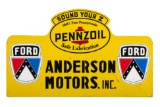 Ford Pennzoil Anderson Motors Inc. Sign