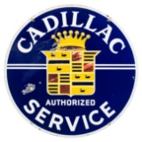 Cadillac Authorized Service Sign