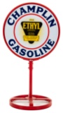 Champlin Ethyl Gasoline Curb Sign