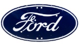 Ford Oval Dealership Neon Sign