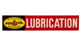 Pennzoil Lubrication Horizontal Sign