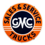 Gmc Trucks Sales & Service Sign