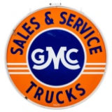 Gmc Trucks Sales & Service Sign