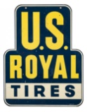 U.S. Royal Tires Keyhole Sign