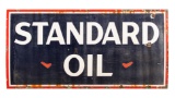 Standard Oil Horizontal Sign With Arrows