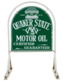 Quaker State Motor Oil Curb Sign
