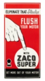 Flush Your Motor With Zaco Super Vertical Sign