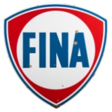 Fina Service Station Identification Sign