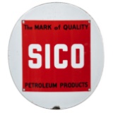 Sico Petroleum Products Curved Sign
