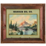 Warren Oil Co. Gold Bond Oil Calendar Top