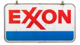Exxon Horizontal Sign In Frame
