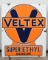 Fletcher Oil Veltex Super Ethyl Gas Pump Plate