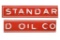 Standard Oil Two Piece Neon Skin Sign