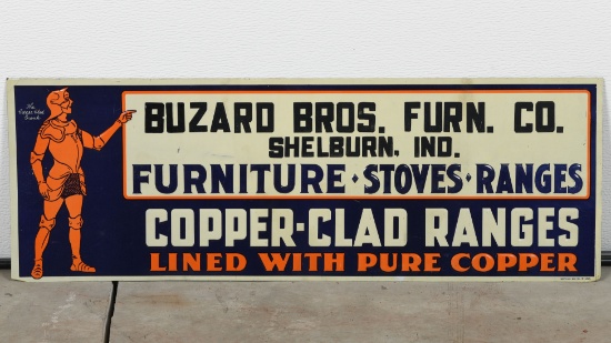 Copper Clad Ranges Sign
