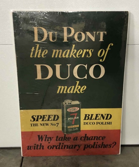 Dupont Duco Polish Sign