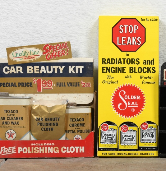 Lot Of 2 Automobilia Display