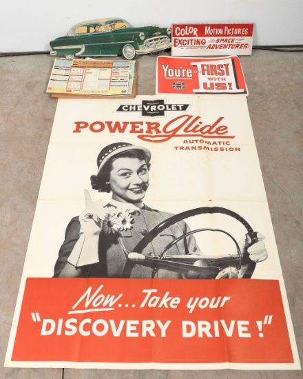 Assorted Lot Of Automobilia