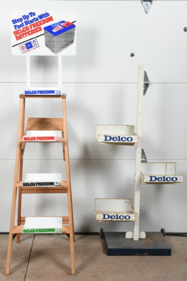 Lot Of Two NOS Delco Battery Racks