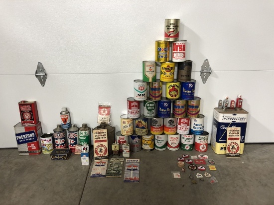 Large Assorted Lot Of Cans & Smalls