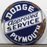 Dodge Plymouth Service Sign