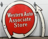 Western Auto Store Neon Sign Skin