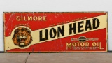 Rare Gilmore Lion Head Sign