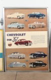 1951 Chevrolet Dealership Poster