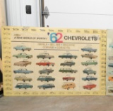 1962 Chevrolet Full Line Dealership Poster