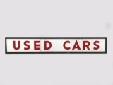 Large Pontiac Used Cars Sign