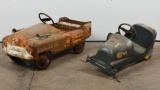 Lot Of Two Original Pedal Cars