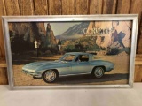 1965 Chevrolet Corvette Dealership Poster