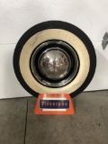 Firestone Tire Stand With Wheel