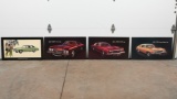 Lot Of Four Chevrolet Dealership Illustrations