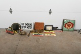 Large Lot Of Assorted Petroliana Collectables