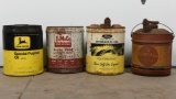 Lot Of Four 5 Gallon Cans