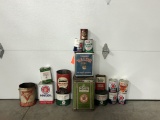 Large Lot Of Assorted Cans