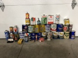 Large Lot Of Assorted Cans
