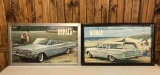 Lot Of 2 Chevrolet Dealership Posters