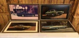 Lot Of 4 Chevrolet Dealership Posters