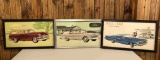 Lot Of 3 Chevrolet Dealership Posters