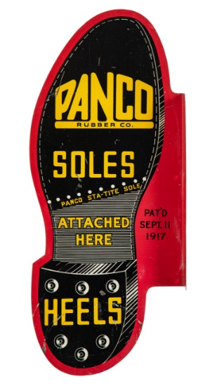 Panco Soles Heels Flange Sign