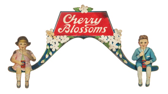 Early Cherry Blossoms Diecut Sign