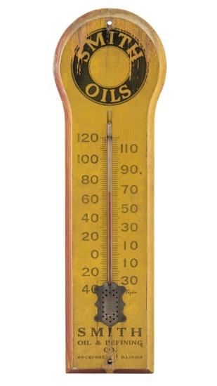 Smith Oil & Refining Co. Thermometer