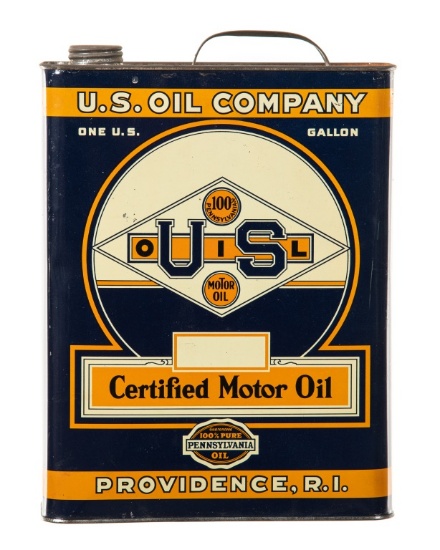 U.S. Motor Oil 1 Gallon Can