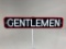 Signal Gentlemen Rest Room Sign