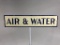 Air & Water Horizontal Sign