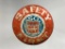 Socony Safety First Button Sign