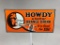 Rare Howdy Orange Drink Sign