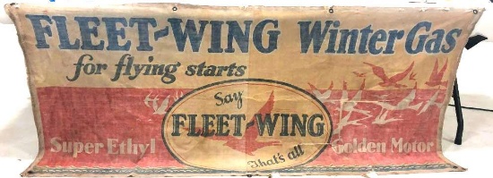 Fleet Wing Winter Gas Banner