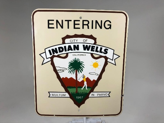 Indian Wells California City Sign